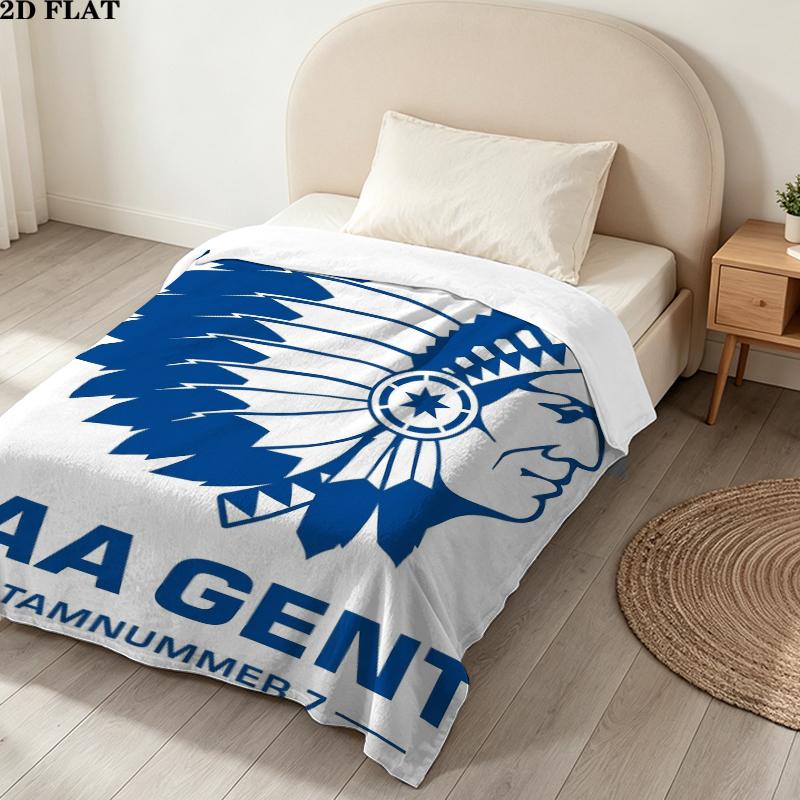 Фланелевое одеяло Kaa Gent Print, Высококачественное, Удобное для всех сезонов, Декор для дома, Тепло и уют, Идеально для рождественских подарков