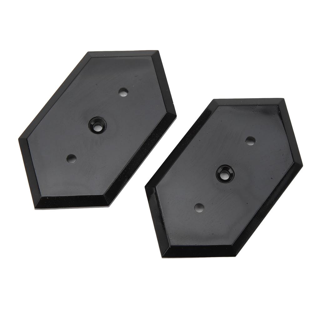 2 Sets Skateboard Hanger Wall Mounting Deck Rack Skateboarding Display and Storage Mount Kit Black