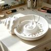 Раковина-лоток 3D-печатный лоток для украшений в виде ракушки для колец, сережек, ожерелий, органайзер, прочная тарелка для хранения, блюдце, держатель для безделушек, ключей для дома