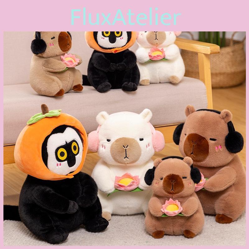 Adorable Plush Capybara Toy For Kids Birthday Gift Cute Cartoon Animal Design