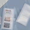 Plastic Photo Album 3/4/5/6/7inch Star Card Holder Simple Photo Card Album  Train Ticket
