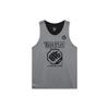 Li Ning X Mitchell & Ness Badfive Series Letter Print Sweat-Absorbing Loose Basketball Jersey Men Jerseys Shark-Gray Black AAYT045-10