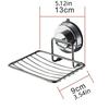 No-Drilling Vacuum Suction Cup Soap Dish Wall Mounted Bathroom Sponge Holder Soap Tray  Bathtub