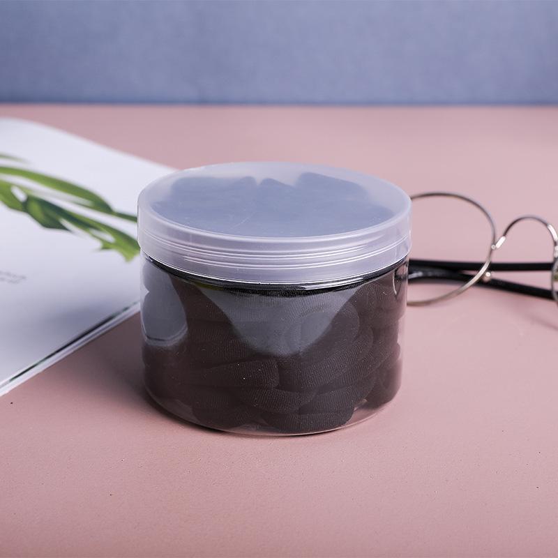 2.5cm Children's No-Damage Hair Ties, Seamless Scrunchies, Baby Headbands, Rubber Bands - Pack of 50