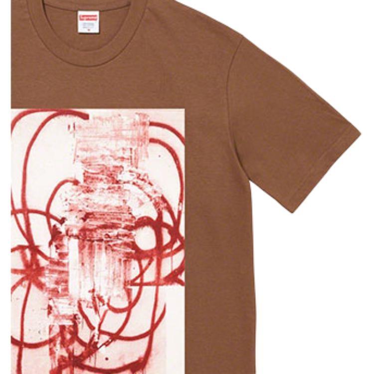 Supreme Week 18 Christopher Wool/Supreme Tee Untitled T Shirt Unisex SUP-FW21-381