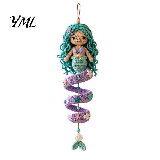 Creative Knitting Gift for Enthusiasts Ocean Animal Spiral Crochet Kit, Friends Ornament DIY Marine Craft Projects Adults Life Themed Kit Teens
