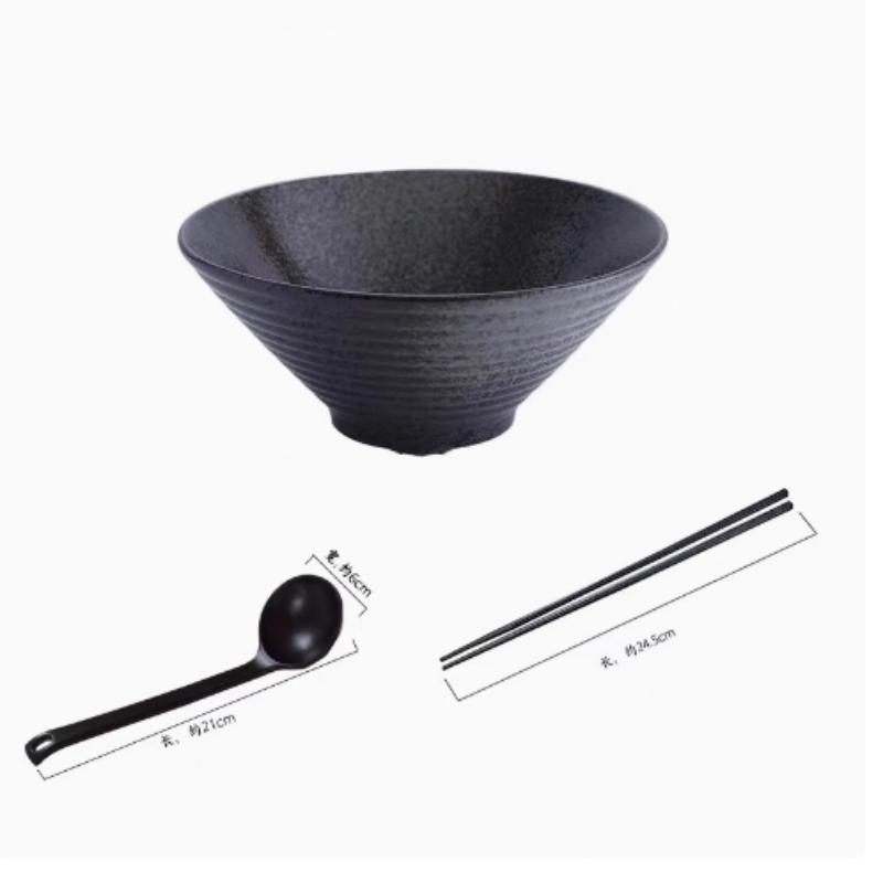 Японская керамическая миска для рамена – Креативная суповая миска для дома или ресторана