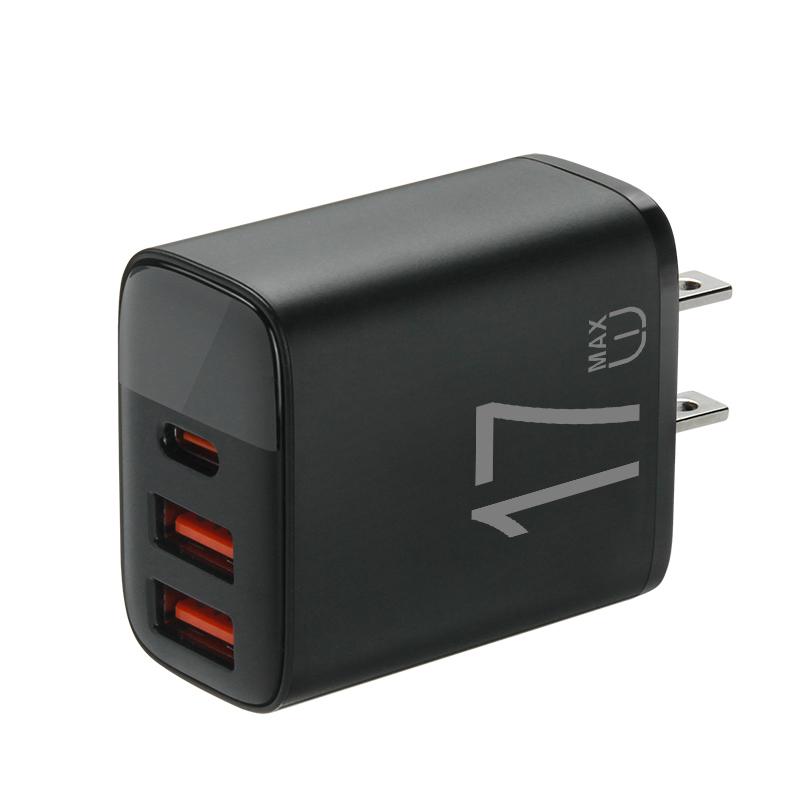 17 Вт USB C быстрая зарядка PD QC 3.0 Type C быстрая зарядка для iPhone Samsung Xiaomi redmi настенное зарядное устройство для мобильных телефонов