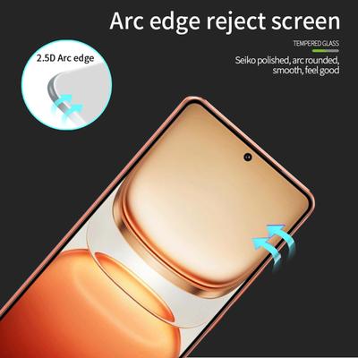 Для vivo iQOO Z10 Turbo Pro 5G/vivo iQOO Z10 Turbo 5G Защитная пленка для экрана MOFI 9H Полный клей Полное покрытие Пленка из высокоалюминиево-кремниевого стекла