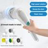 USB Rechargeable Useful Things for Kitchen Gadgets 5-in-1 Multifunctional Electric Cleaning Brush Bathroom Supplies Home Tools