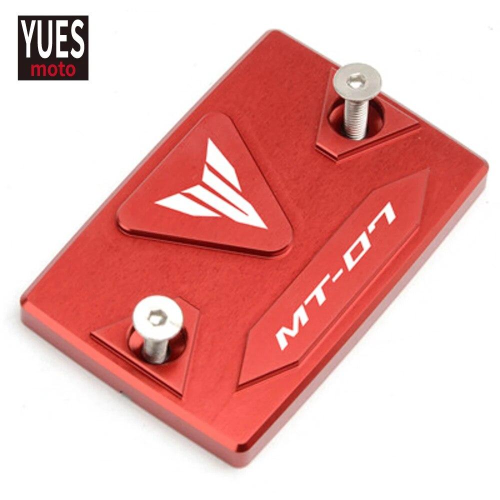 Аксессуары для мотоциклов, передний и задний тормозной цилиндр с ЧПУ, крышка главного резервуара для Yamaha MT-07 MT 07 mt07 2014-