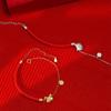 Banyan Tree S925 Silver Tiger Red String Bracelet - 2022 Zodiac Niche Design