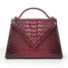 Сумка-тоут от Wine Designer Brand Crossbody Bags for Women 2022 New Crocodile Pattern Leather Shoulder Bags Casual Tote Bag
