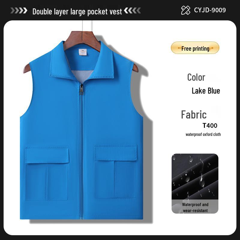 Индивидуальные жилеты волонтеров и гидов с логотипом для супермаркетов и складской деятельности