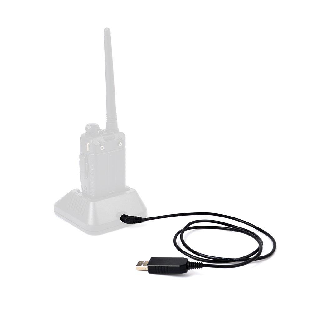 Зарядная база HYS USB-зарядное устройство для портативных радиостанций UV-5R, UV-5RA, UV-5RB, UV-5RC, UV-5RD, UV-5RE и т.д.