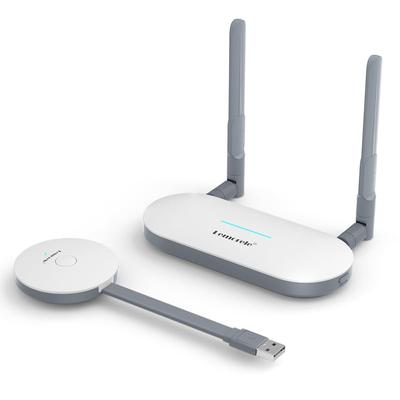 Беспроводной передатчик и приемник USB A с блоком питания Lemorele 5G HDMI Беспроводной USB-передатчик Режим расширения Можно добавить 4 устройства