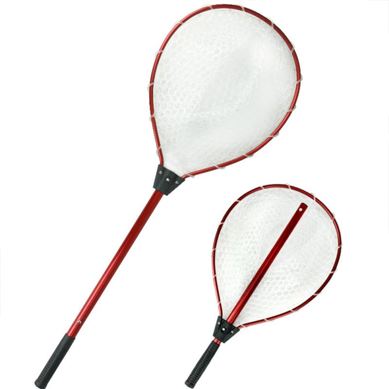 Силиконовая рыболовная сеть с анти-крючком и телескопической удочкой из сплава Alucanxingum, рыболовные принадлежности