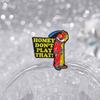 Don't Play That Enamel Pins Custom Funny Clown Brooches Lapel Badges Funny Jewelry Gift for Kids Friends