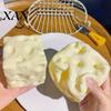 Relaxation Hand Toy 1/2Pcs Pink Cheese Squeeze Stress Relief Yellow Block Fidget Fake Cube Sensory Reduction Ball