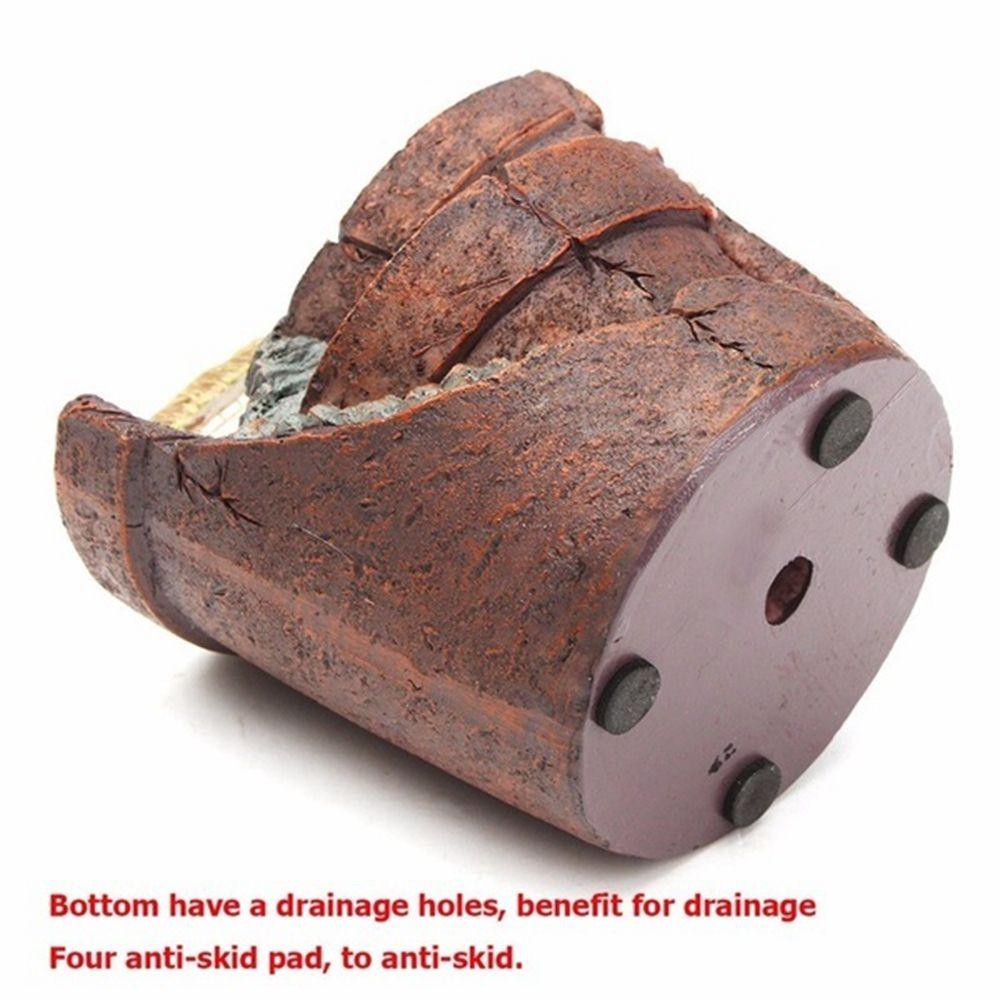 Office 1pc House Flower Pots Green  Plants Planter Bonsai Pot Succulent Flower Basket Sky Garden