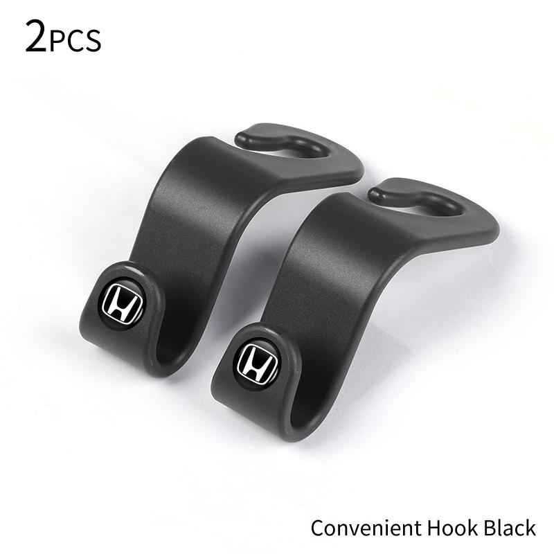 CKBSX1 Car Logo Seat Hook Multi-function Seatback Storage Hanger Accessories For Honda Accord Civic CRV Jazz Fit HRV Odyssey Insight Ci