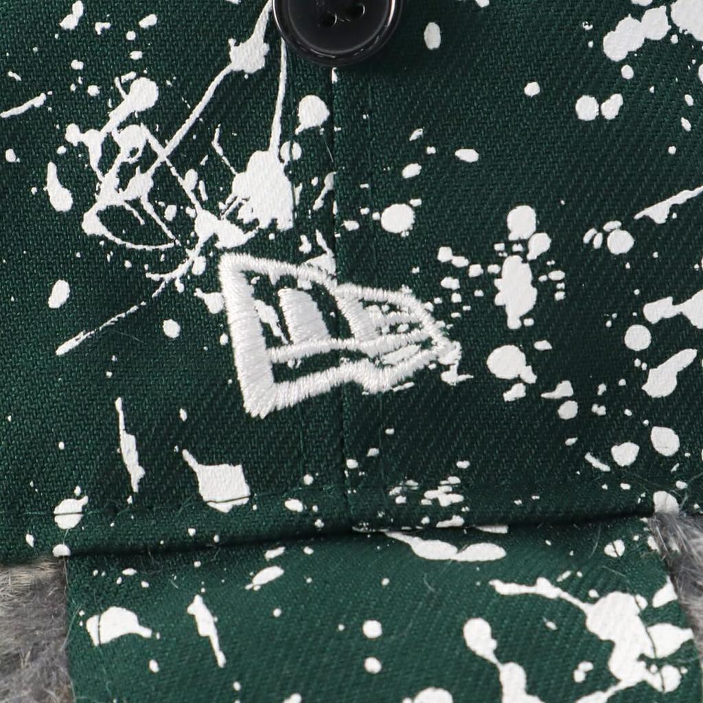 Кепка Trapper Flight от Newera The Trapper 14111647 NER34C4403 Темно-зеленый Зеленый L Splash Paint ONSPOTZ Специальный заказ Кепка Оригинальный продукт Newera Тип кепки