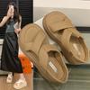 Platform Muffin Sandals Women's Small Fashion Summer New Comfortable Outside Wear Casual Sports Sandals Women's Fashion