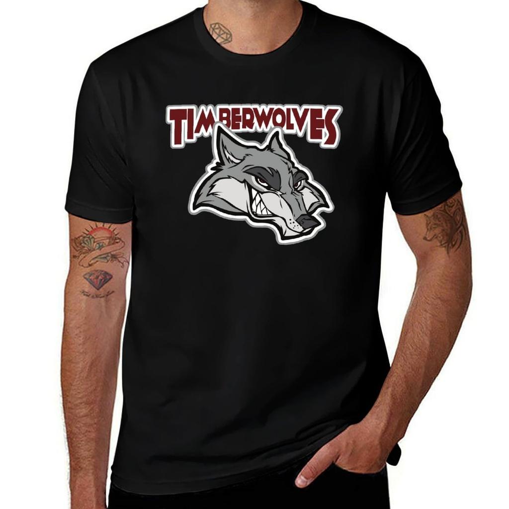 Miramichi Timberwolves T-shirt T Shirts For Man Cotton Soft Anime T Shirts Oversize Man T Shirt Cotton High Quality T-shirt