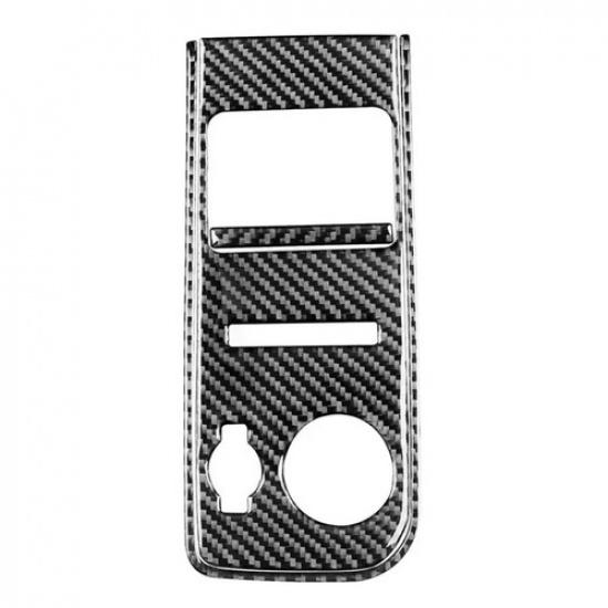 Carbon Fiber Headlight Switch Panel Trim C For Chevy Silverado GMC SIERRA 14-18