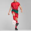 Puma X Ac Milan Collaboration Off-White Drycell Ultraweave Logo Повседневная спортивная удобная футболка с коротким рукавом для мужчин 783000-02