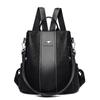 Women's Soft Leather Anti-theft Backpack  Luxury Designer  School Backpack  Large Capacity  Ladies Travel Bags  New Fashion