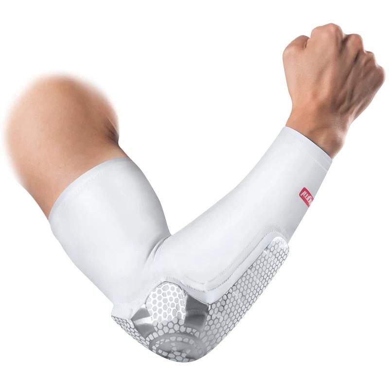 Basketball Fan's Honeycomb Anti-Collision Arm Protector, Extended Elbow Protector, Sports Gear, Warm Sleeve, Breathable Elbow Guard