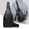 Fashionable Men's Chest Bag Single-shoulder Crossbody Bag Multi-functional Commuting Sports and Casual Small Backpack