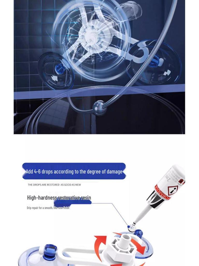 Жидкость для ремонта лобового стекла от трещин, сколов и царапин - Бесследный восстановитель повреждений