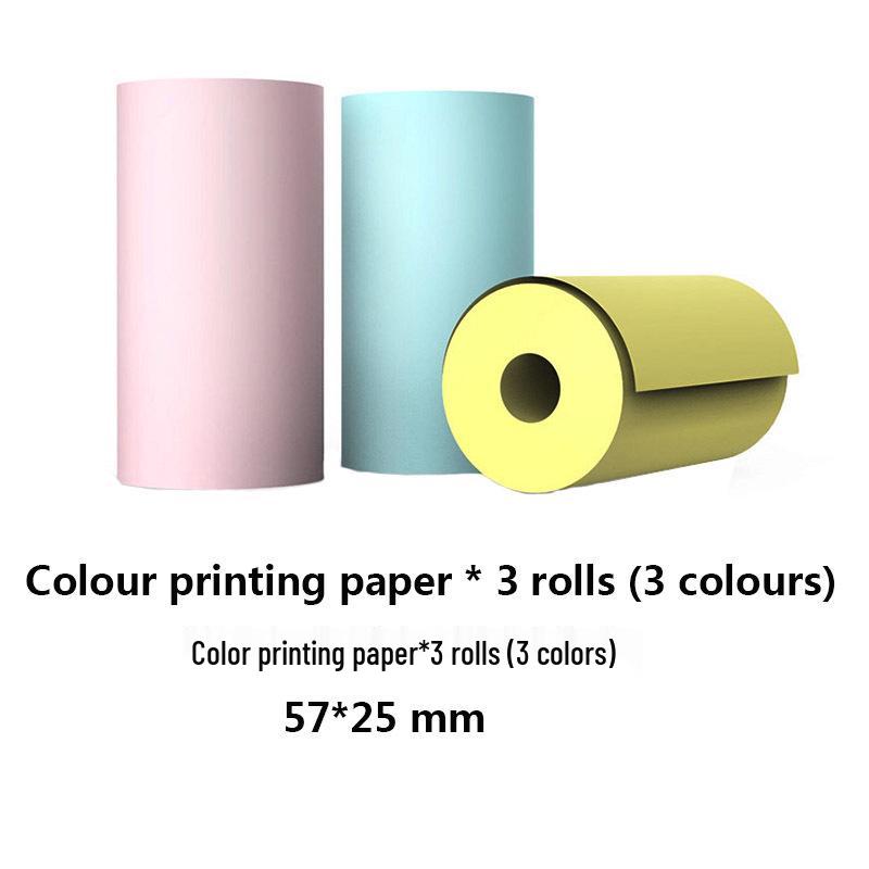 Mini Coreless Self-Adhesive Thermal Printer Paper for Cash Register and Photo Labels