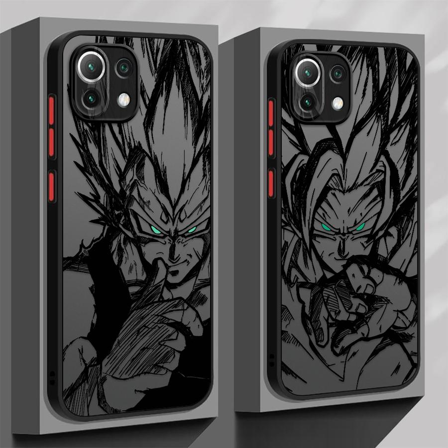 Dragon Ball Goku Vegeta TPU Cover Case for Xiaomi Mi 12T Pro 13 Lite 12 12X 11 Lite 14 Pro 10T Pro 11T Pro