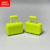 10 шт./лот MOC Блоки Чемодан с принадлежностями с длинной ручкой 37178 Дорожный чемодан Строительные блоки Аксессуары Детские игрушки Подарки