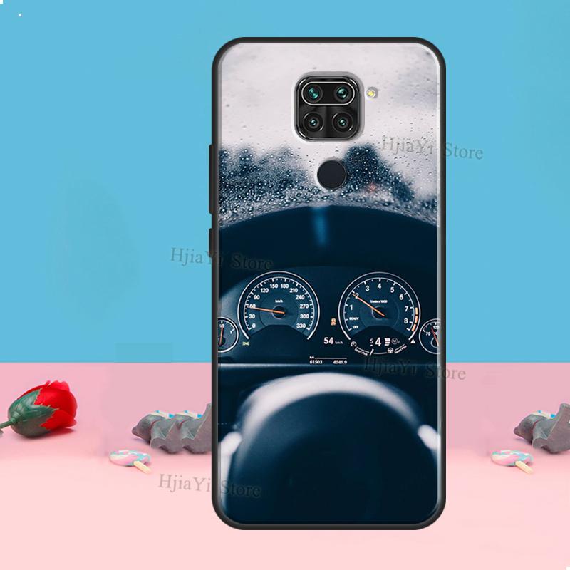Speedometer Car Case For Redmi Note 8 9 10 11 12 Pro Plus 10S 11S 12S Cover For Redmi 9C 10A 10C 12C Coque