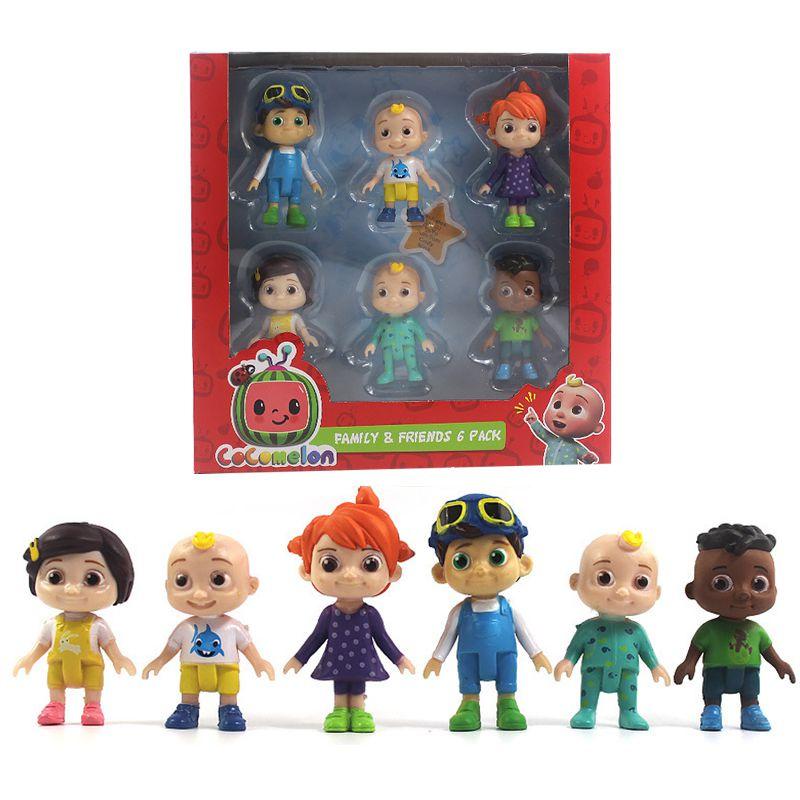 Detailed Cocomelon Jj Figure Play Set Miniatures Cake Topper Collectible Model