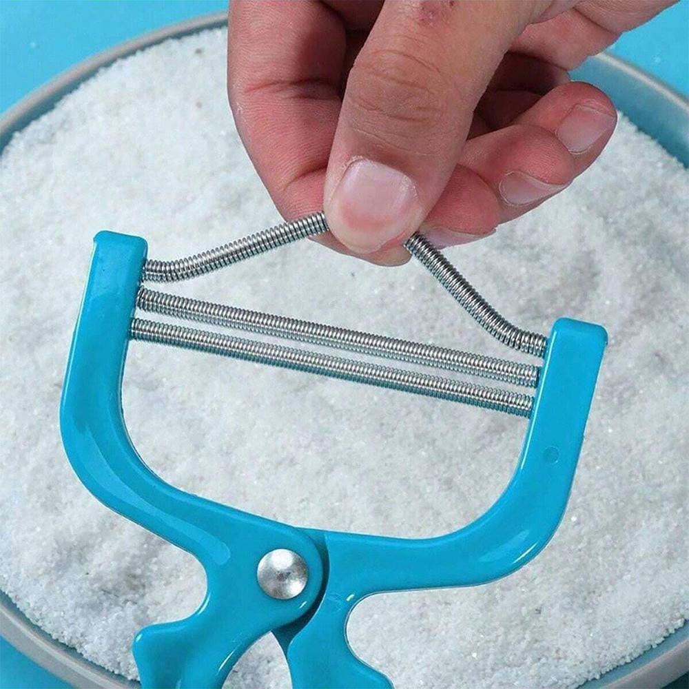 1 шт. Ручной эпилятор для удаления волос на лице, косметический инструмент для бритья и плетения для женщин