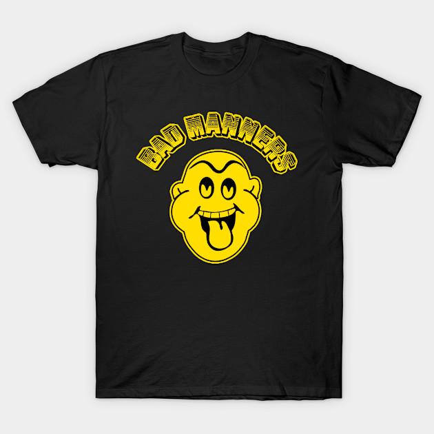 Мужская черная футболка с принтом Bad Manners 2Tone Ska Purveyors Band Печать на трансферной бумаге без вырезания Хлопковая футболка
