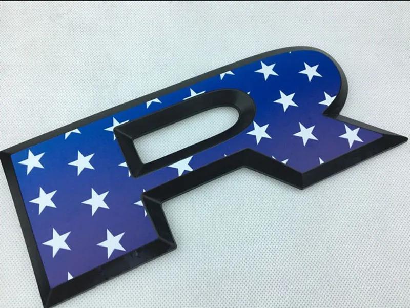Наклейка на заднюю дверь багажника с логотипом Ram из углеродного волокна, ABS-логотип для Ram 1500 2500 3500 2015-2018, автомобильный значок