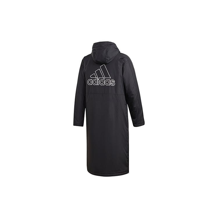 adidas Парки Мужские Черные С Капюшоном Утепленные GF0000-