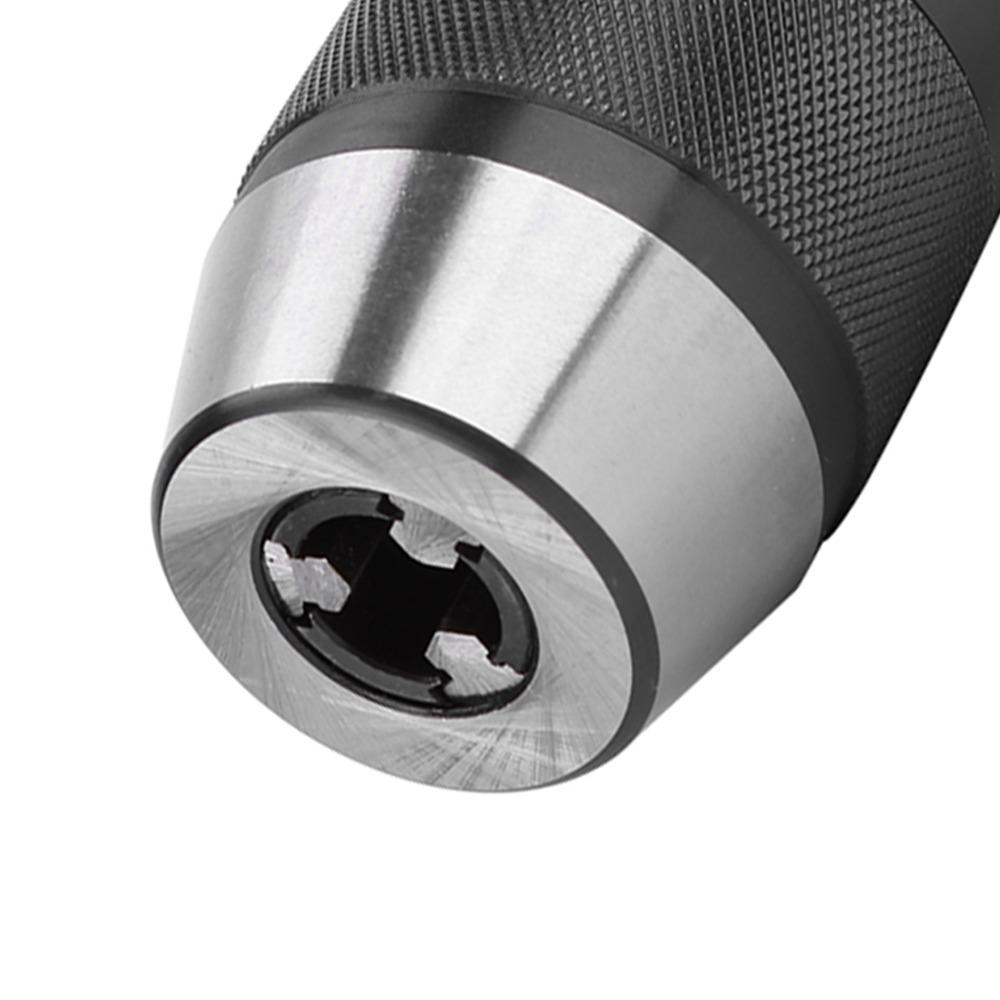 0-13mm Capacity Keyless Drill Chuck 45# Steel Material Lathe Chuck For Electric Drill