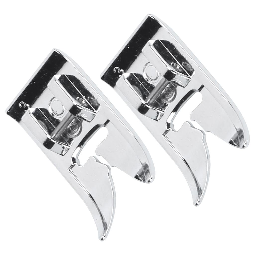 2Pcs Presser Foot Wear Resistance Stainless Steel Sewing Tools for Replace Old Sewing Machine Accessories