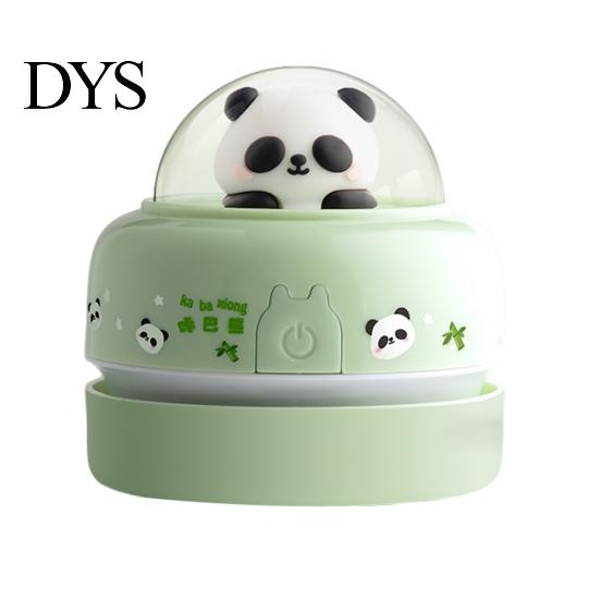 Cartoon Desk Duster Cute Desktop Vacuum Cleaner for Kids Students Battery Powered Portable Mini Table Dust Cleaning Keyboard Sweeper Energy