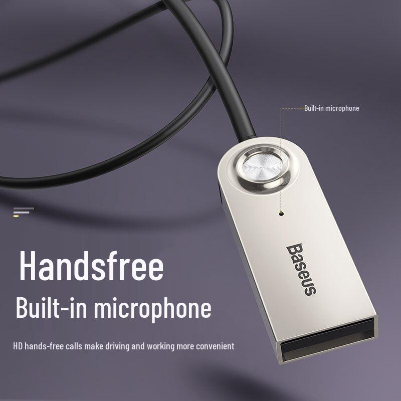Baseus Автомобильный Bluetooth 5.0 Приемник и MP3-плеер
