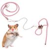 Nylon Pet Pig Ropes Adjustable Parrot Mouse Rope Ferrets Rat Leash Bird Leashes Hamster Harness