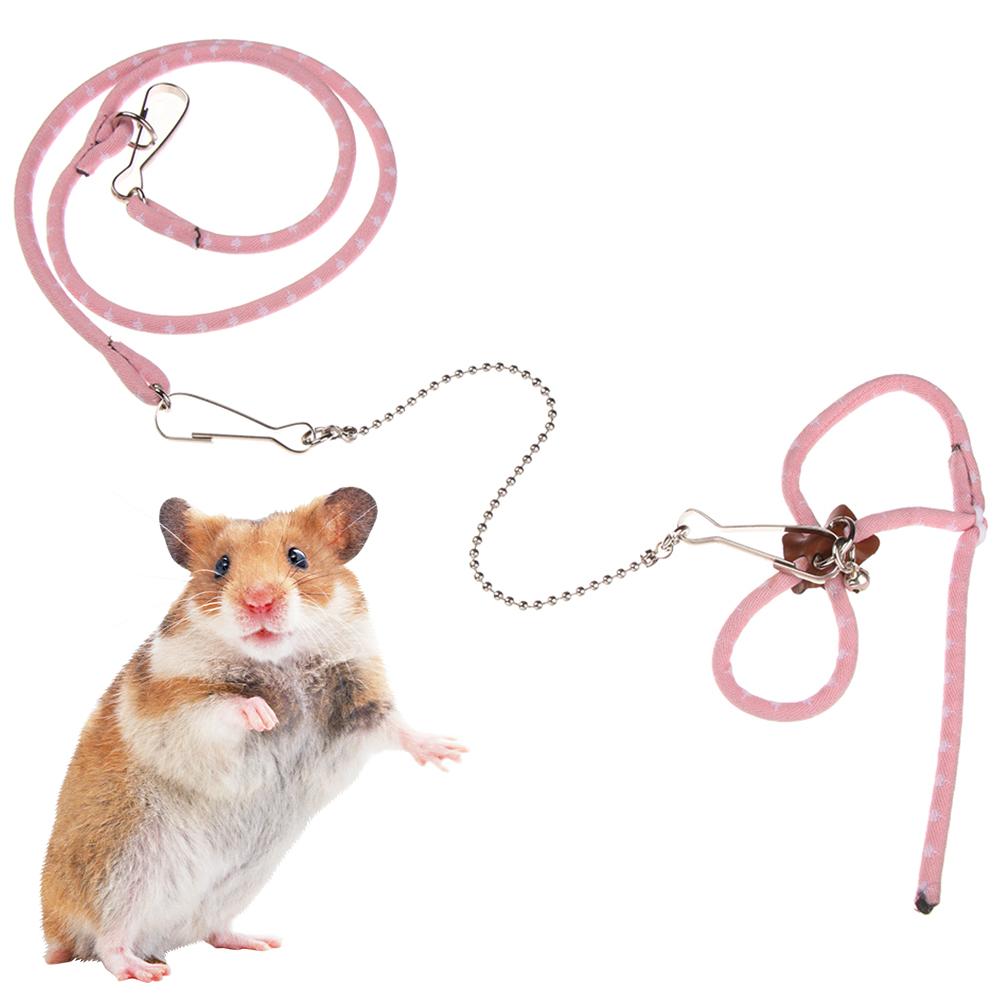 Nylon Pet Pig Ropes Adjustable Parrot Mouse Rope Ferrets Rat Leash Bird Leashes Hamster Harness