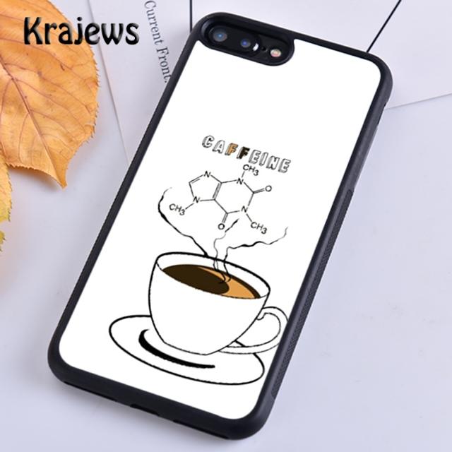 Чехол для телефона Krajews Science Chemistry Caffeine для iPhone 14 5S 6S 7 8 plus X XR XS 11 12 13 pro max Samsung S21 S22 ultra